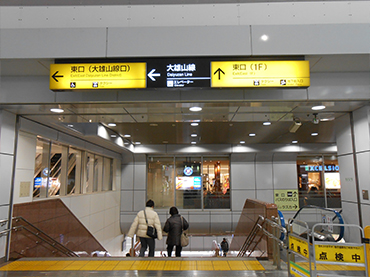 小田原駅からの道順